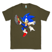 Army Green Söniĉ Kids Classic Tee - linhVisuals