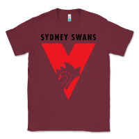 Burgundy sydney swans Classic Tee - linhVisuals