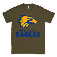 Army Green west coast eagles Classic Tee - linhVisuals
