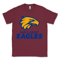 Burgundy west coast eagles Classic Tee - linhVisuals