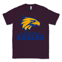 Plum west coast eagles Classic Tee - linhVisuals