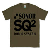 Army Green Sonor Drum Classic Tee - linhVisuals