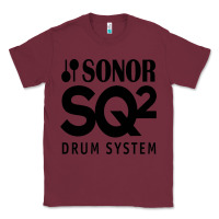 Burgundy Sonor Drum Classic Tee - linhVisuals