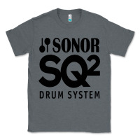 Charcoal Heather Sonor Drum Classic Tee - linhVisuals