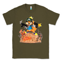 Army Green conker the squirrel, bad, video game, game, green, squirel Classic Tee - linhVisuals