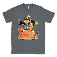 Charcoal Heather conker the squirrel, bad, video game, game, green, squirel Classic Tee - linhVisuals