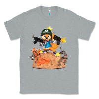 Heather Grey conker the squirrel, bad, video game, game, green, squirel Classic Tee - linhVisuals