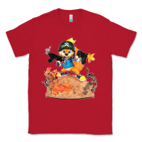 Red conker the squirrel, bad, video game, game, green, squirel Classic Tee - linhVisuals