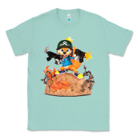 Seafoam conker the squirrel, bad, video game, game, green, squirel Classic Tee - linhVisuals