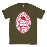 Army Green bard college Classic Tee - linhVisuals