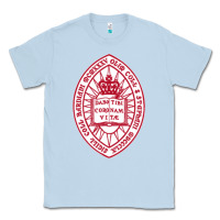 Dusty Blue bard college Classic Tee - linhVisuals