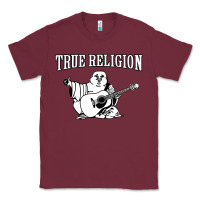 Burgundy true religion [tw] Classic Tee - linhVisuals