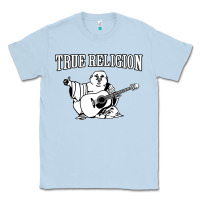 Dusty Blue true religion [tw] Classic Tee - linhVisuals