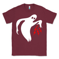 Burgundy the ghost army Classic Tee - linhVisuals