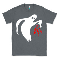 Charcoal Heather the ghost army Classic Tee - linhVisuals