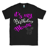 Black it's my birthday month party Classic Tee - linhVisuals