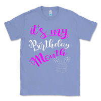Colony Blue it's my birthday month party Classic Tee - linhVisuals