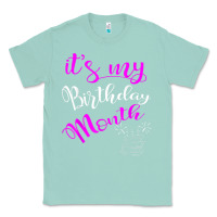 Seafoam it's my birthday month party Classic Tee - linhVisuals