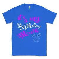 True Royal it's my birthday month party Classic Tee - linhVisuals