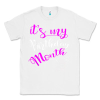 White it's my birthday month party Classic Tee - linhVisuals