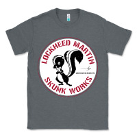 Charcoal Heather skunks works adp roundel patch Classic Tee - linhVisuals