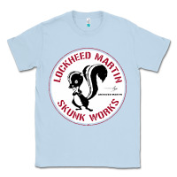 Dusty Blue skunks works adp roundel patch Classic Tee - linhVisuals