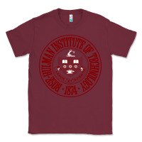 Burgundy Rose-Hulman Institute of Technology Classic Tee - linhVisuals