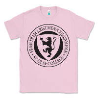 Bubblegum Pink St. Olaf College Classic Tee - linhVisuals