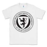 White St. Olaf College Classic Tee - linhVisuals