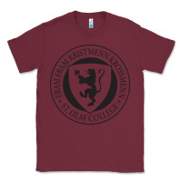 Burgundy St. Olaf College Classic Tee - linhVisuals