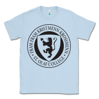 Dusty Blue St. Olaf College Classic Tee - linhVisuals