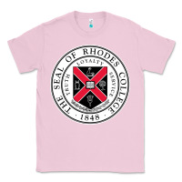 Bubblegum Pink Rhodes College Classic Tee - linhVisuals