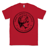 Red Sarah Lawrence College Classic Tee - linhVisuals