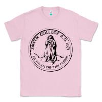 Bubblegum Pink Smith College Classic Tee - linhVisuals