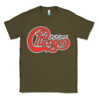 Army Green Chicago Live In Concert Classic Tee - linhVisuals