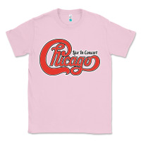 Bubblegum Pink Chicago Live In Concert Classic Tee - linhVisuals
