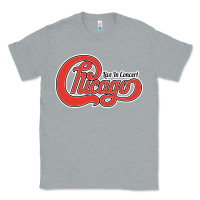 Heather Grey Chicago Live In Concert Classic Tee - linhVisuals