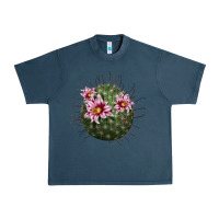 Midnight Navy arizona fishhook cactus Urban Heavy Tee - LillyAllenDesigns