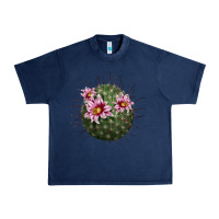 Navy arizona fishhook cactus Urban Heavy Tee - LillyAllenDesigns