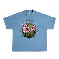 Pebble Blue arizona fishhook cactus Urban Heavy Tee - LillyAllenDesigns