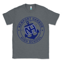 Charcoal Heather newport harbor high school Classic Tee - linhVisuals
