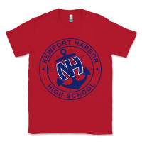 Red newport harbor high school Classic Tee - linhVisuals