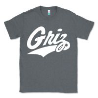 Charcoal Heather montana griz basketball Classic Tee - linhVisuals