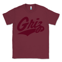 Burgundy montana griz basketball Classic Tee - linhVisuals