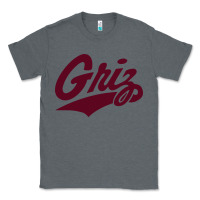 Charcoal Heather montana griz basketball Classic Tee - linhVisuals