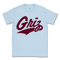 Dusty Blue montana griz basketball Classic Tee - linhVisuals