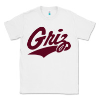 White montana griz basketball Classic Tee - linhVisuals