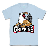 Dusty Blue #the griffins grand rapids Classic Tee - linhVisuals