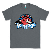 Charcoal Heather #the icehogs rockford Classic Tee - linhVisuals
