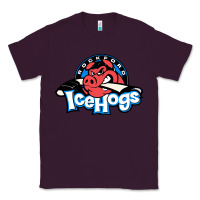 Plum #the icehogs rockford Classic Tee - linhVisuals